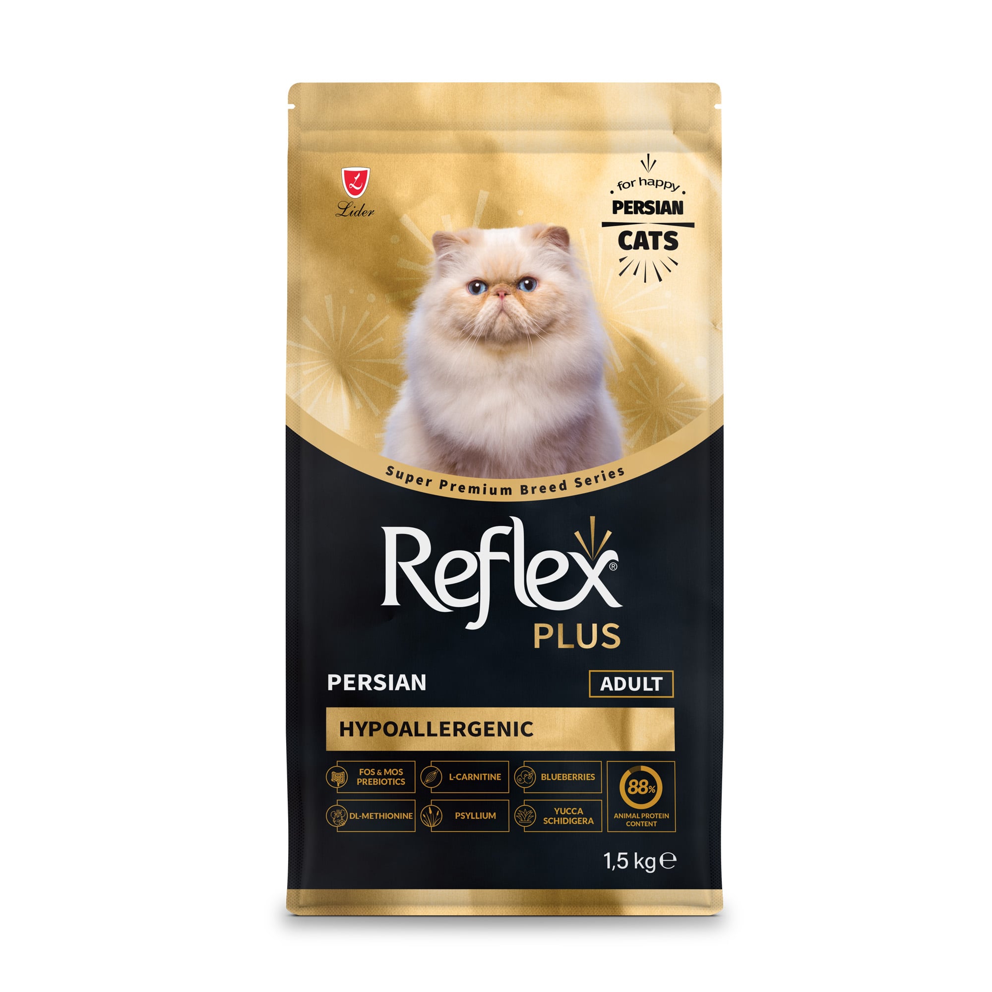 Сухий корм для котів породи перська Reflex Plus Persian, 1.5 кг